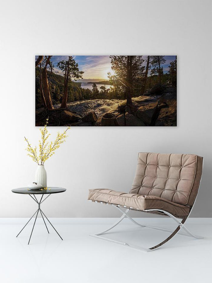 The Heart Of Eagle Falls By Brad Scott - Metal Print