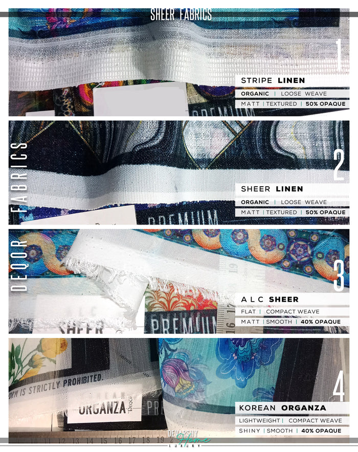 Turquoise Abstract Print PREMIUM Curtain Panel. Available on 12 Fabrics. Made to Order. 10008D