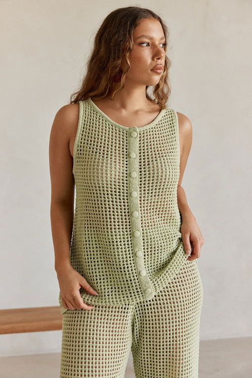 Vera Top - Sage