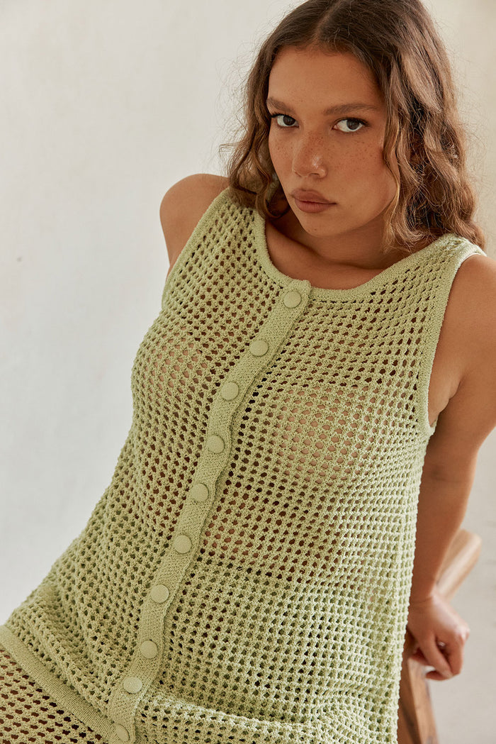 Vera Top - Sage