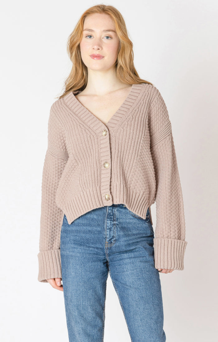 Warm Taupe Cardi