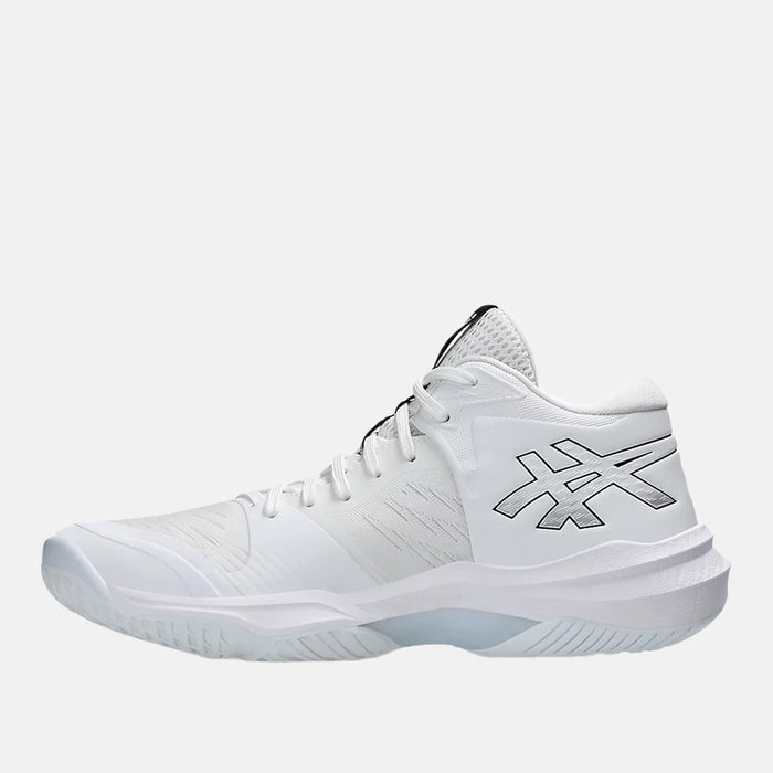 Side medial view of the Asics Women's Sky Elite FF MT 3 Volleyball Shoes.