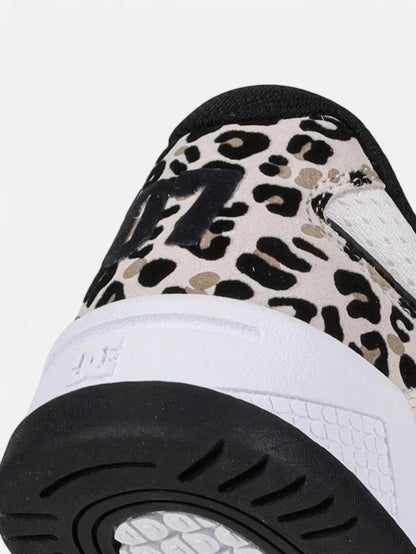 Zapatillas DC Mujer Construct Blanco Animal Print