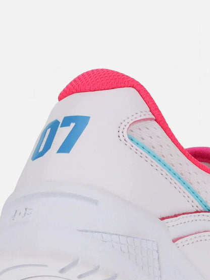 Zapatillas DC Mujer Construct Blanco Rosa Celeste