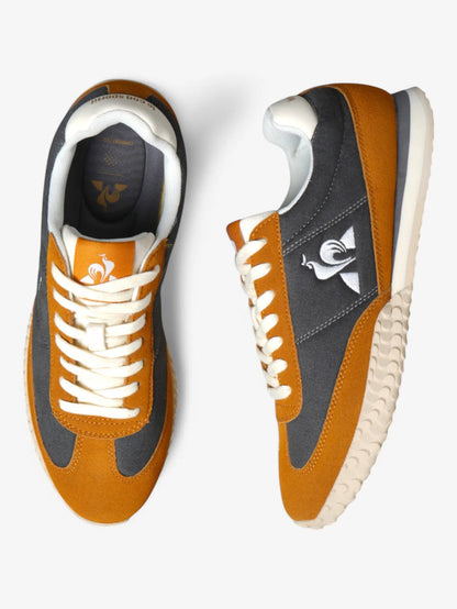 Zapatillas Le Coq Sportif Veloce Action Gris Mostaza